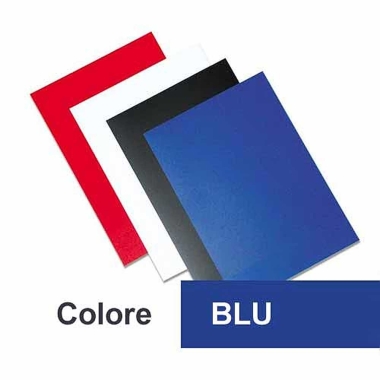 Ellen - cartoncino goffrato lino 250 gr A3 (100 pzi) - blu
