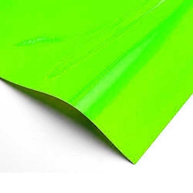 Pvc polimerico verde fluo...